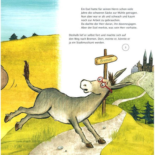 Annette Betz Verlag Stadtmusikante Musikbilderbuch